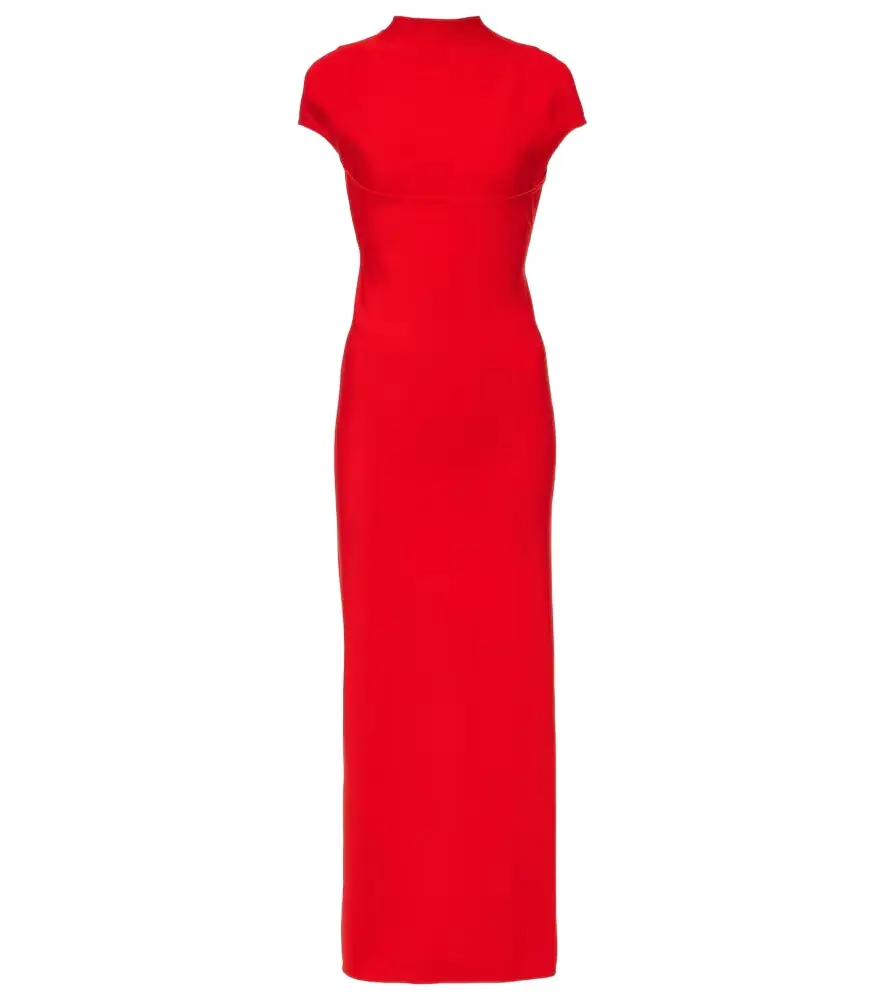 Alaia Alaïa Cutout jersey maxi dress