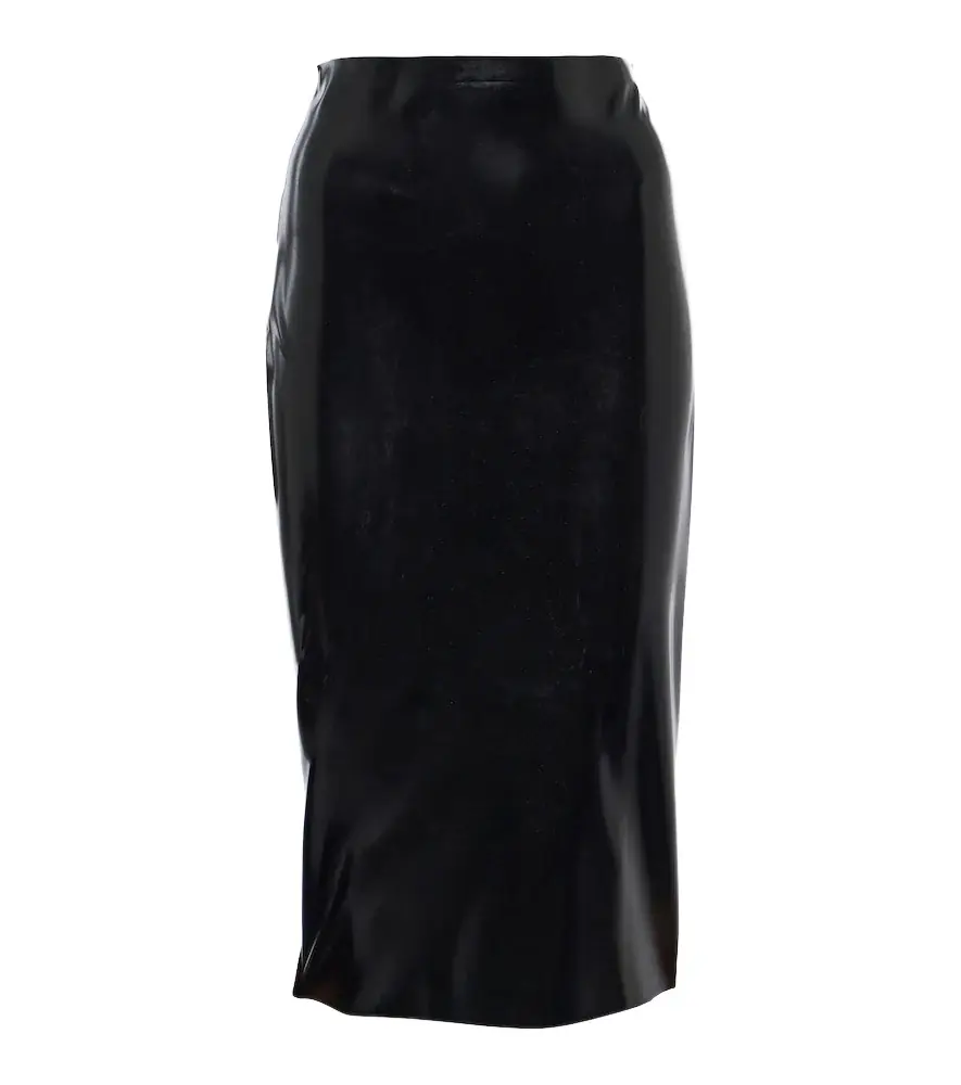 Alaia Alaïa Latex pencil skirt