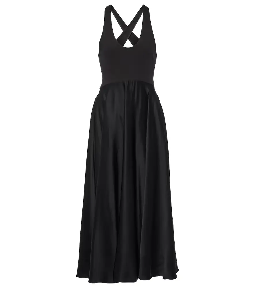 Alaia Alaïa Cotton-blend midi dress