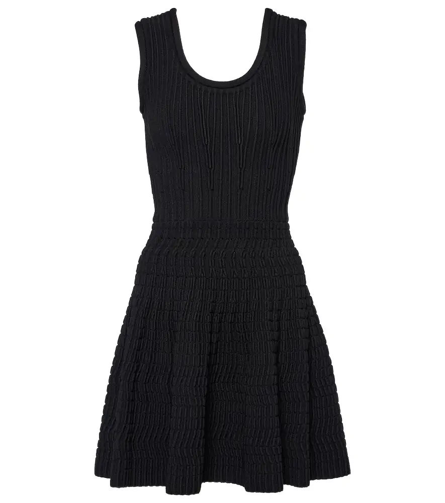 Alaia Alaïa Pointelle minidress