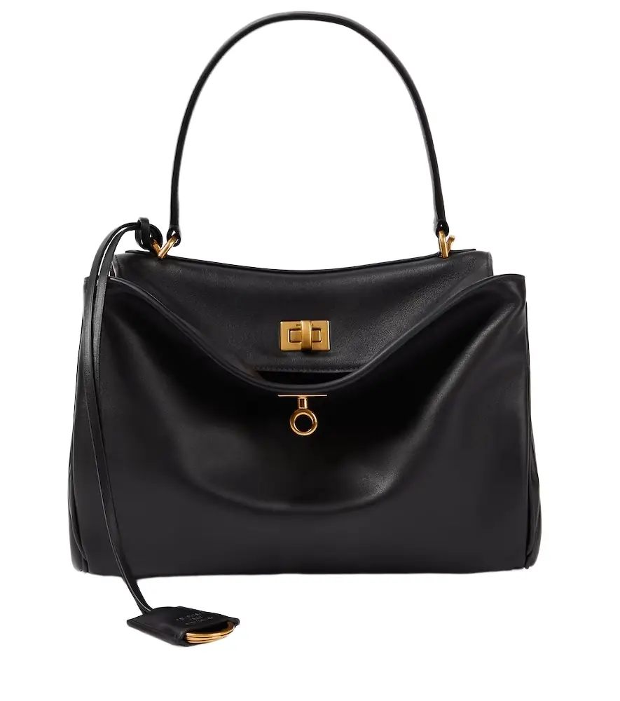 Balenciaga Rodeo Small leather tote bag