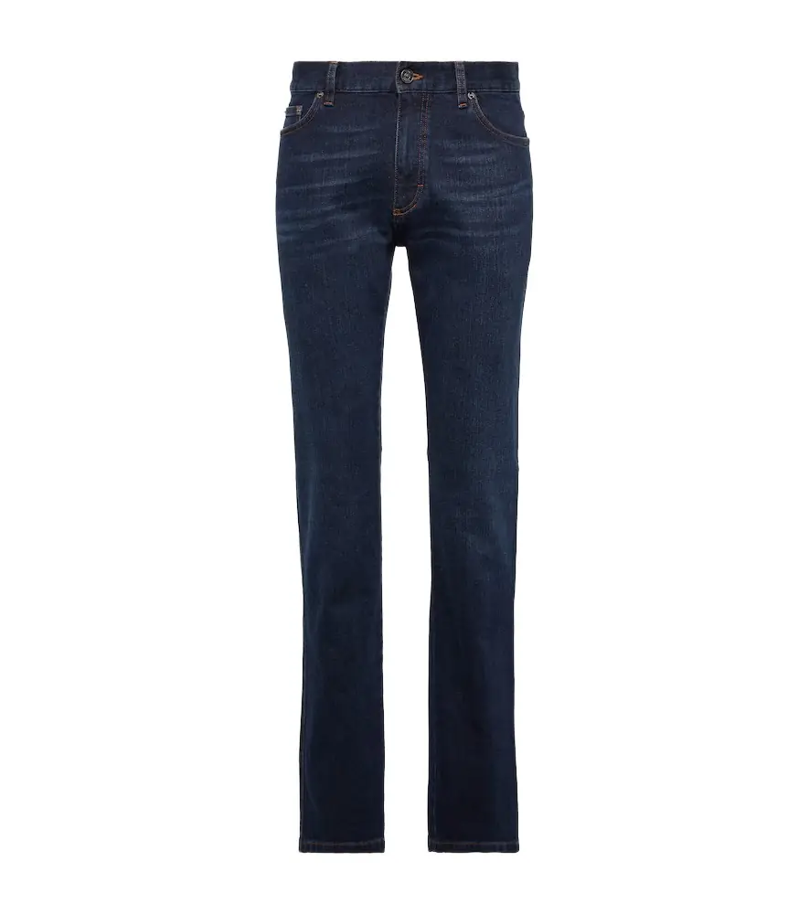 Zegna Roccia low-rise slim jeans