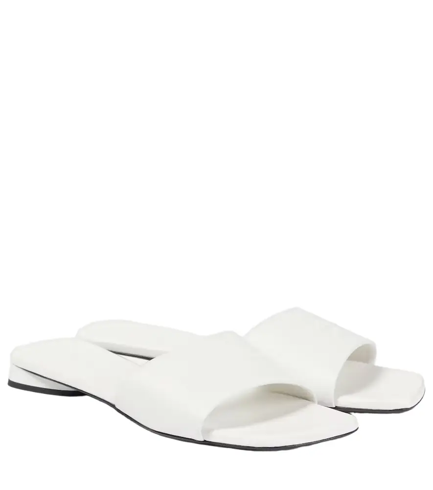Balenciaga Duty Free leather slides