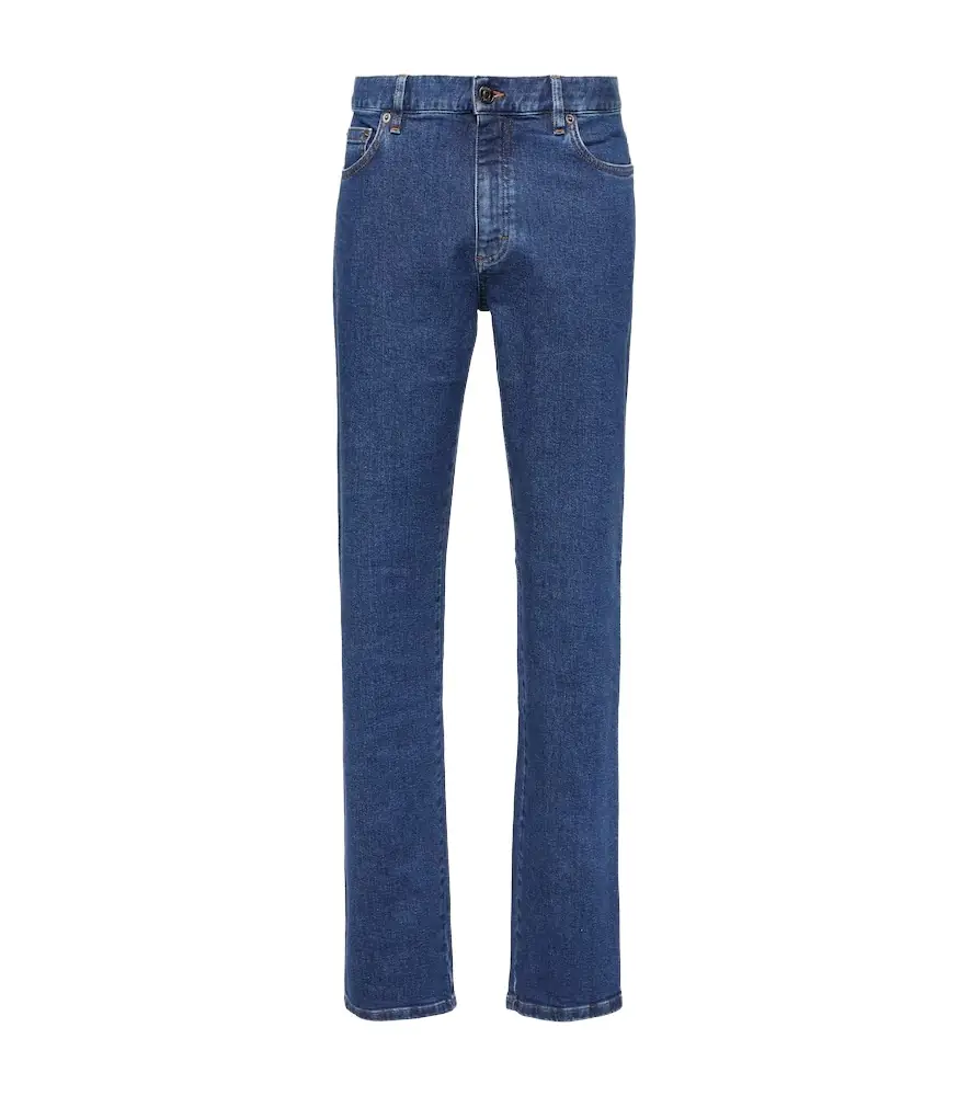 Zegna Roccia mid-rise slim jeans