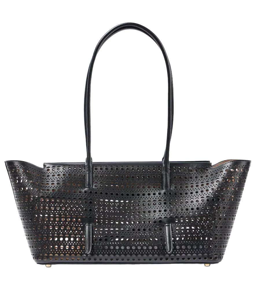 Alaia Alaïa New Mina 32 leather shoulder bag