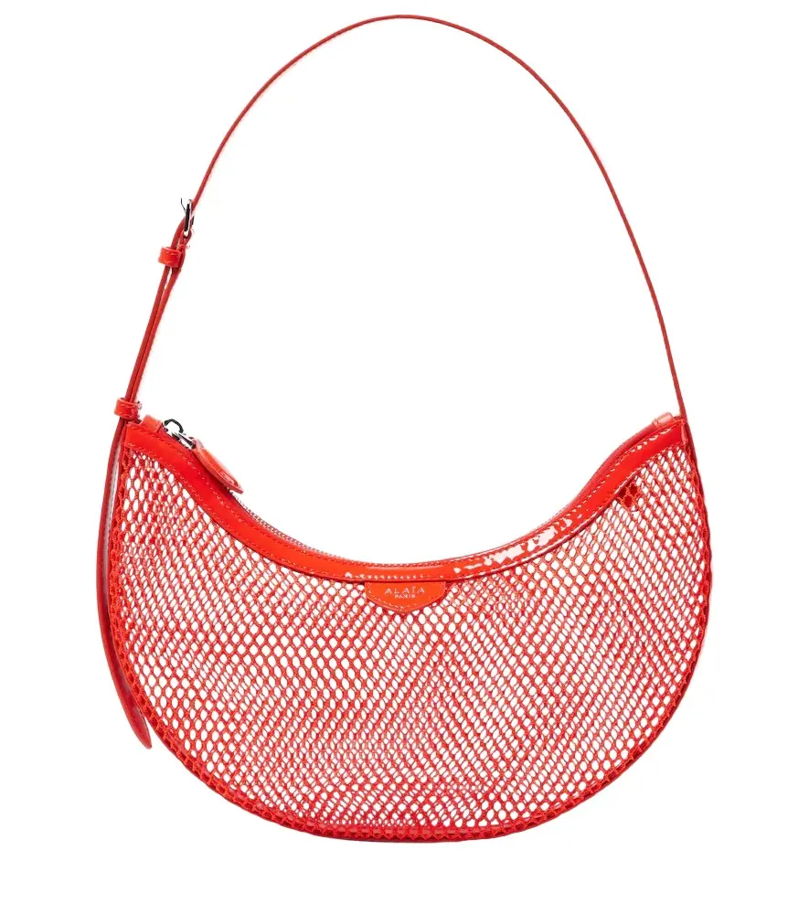 Alaia Alaïa One Piece Demi Lune mesh shoulder bag
