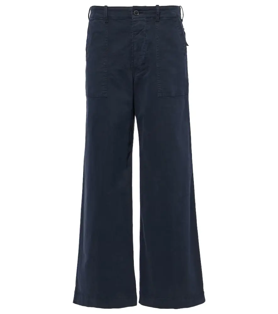 Nili Lotan Leon cotton wide-leg pants