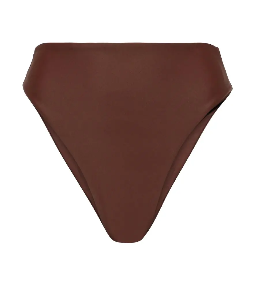 Jade Swim Incline high-rise bikini bottoms
