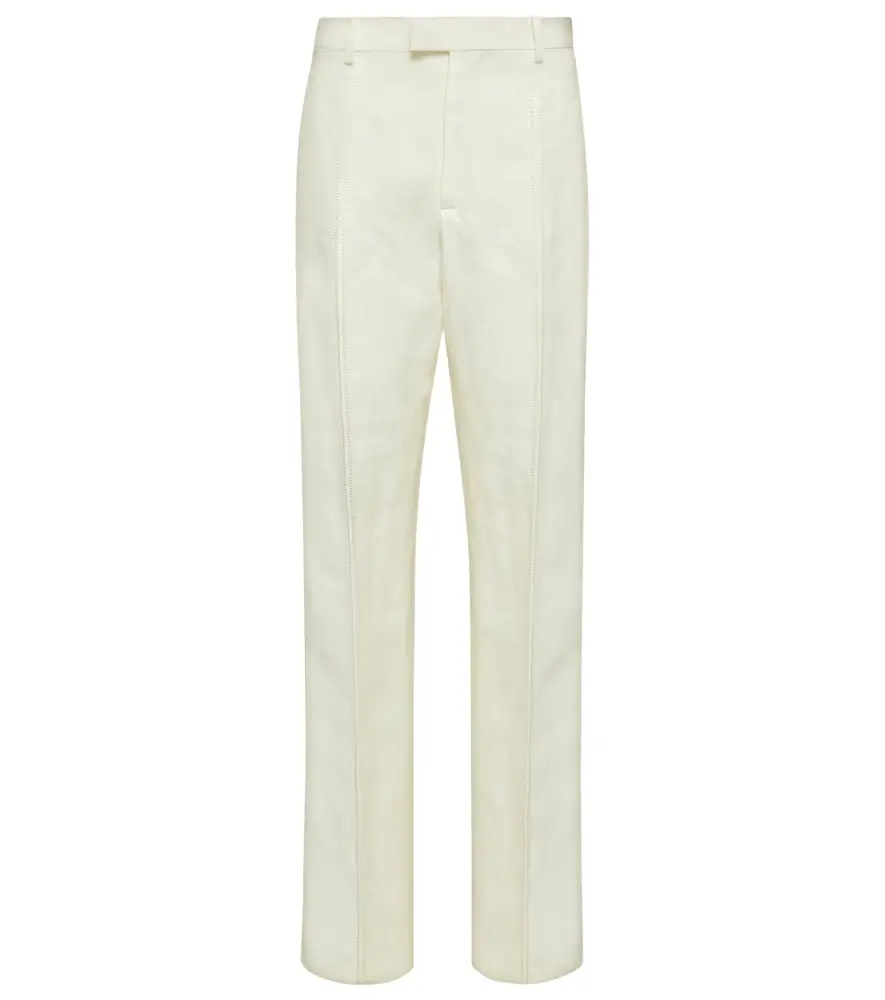 Bottega Veneta Linen straight pants