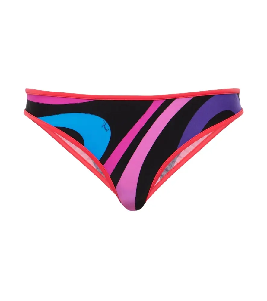Pucci Marmo low-rise bikini bottoms