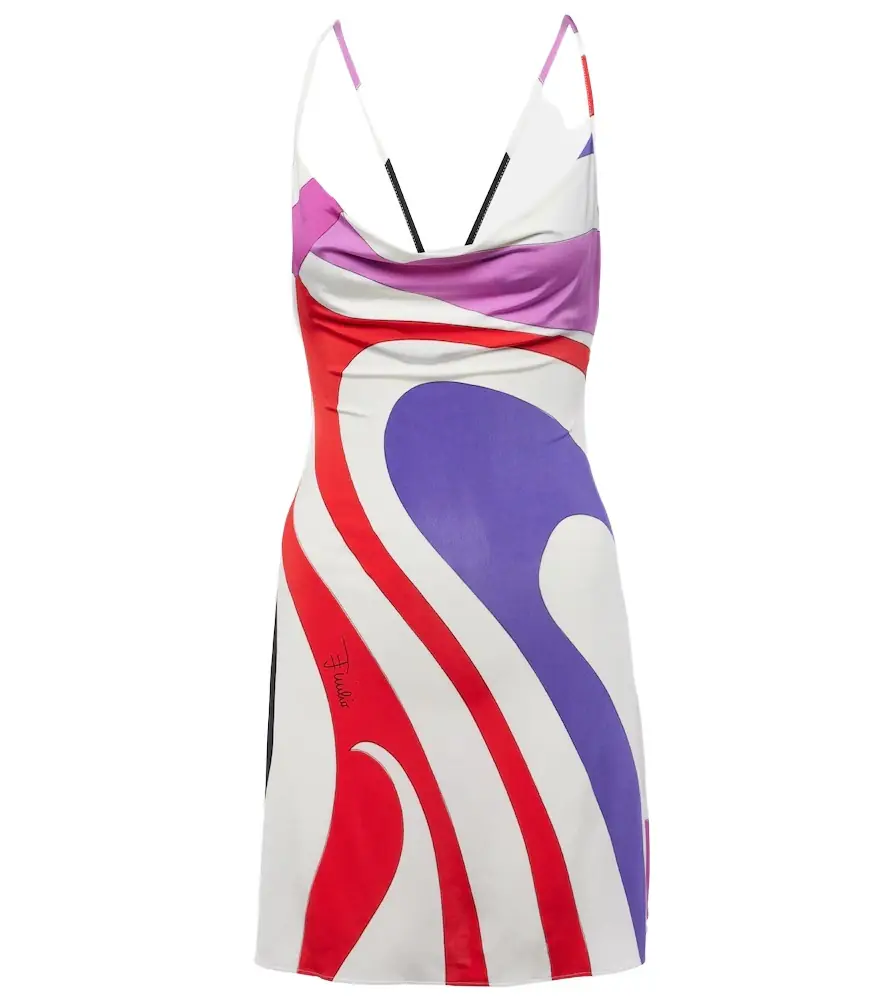 Pucci Marmo printed minidress