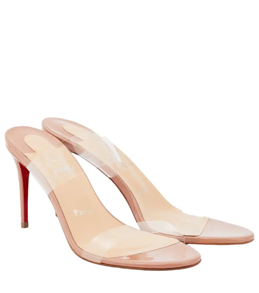 Christian Louboutin Just Nothing 85 TPU sandals