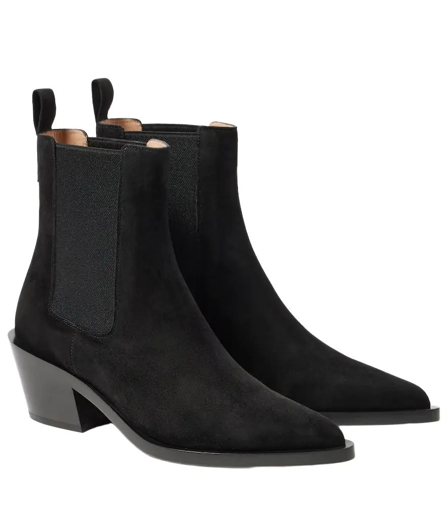 Gianvito Rossi Wylie suede ankle boots