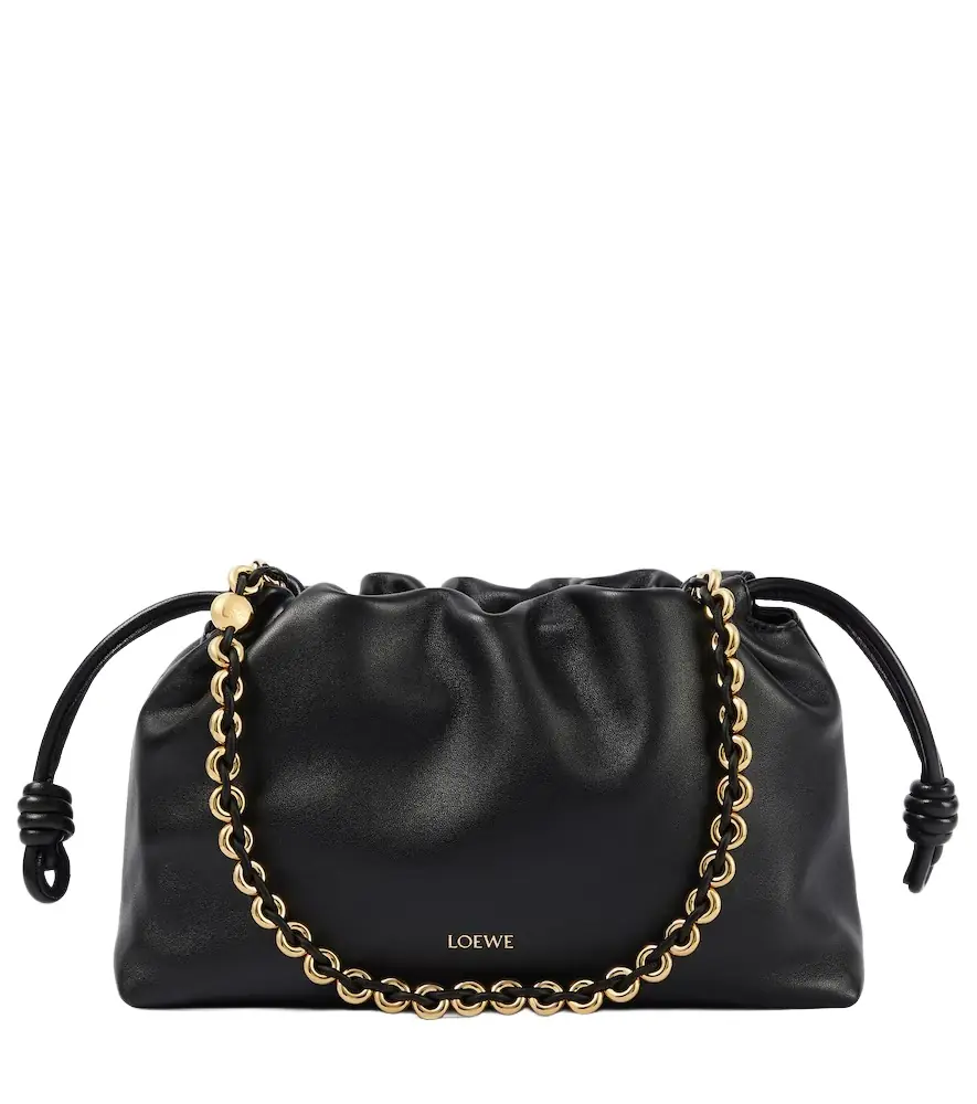 Loewe Flamenco Small leather clutch