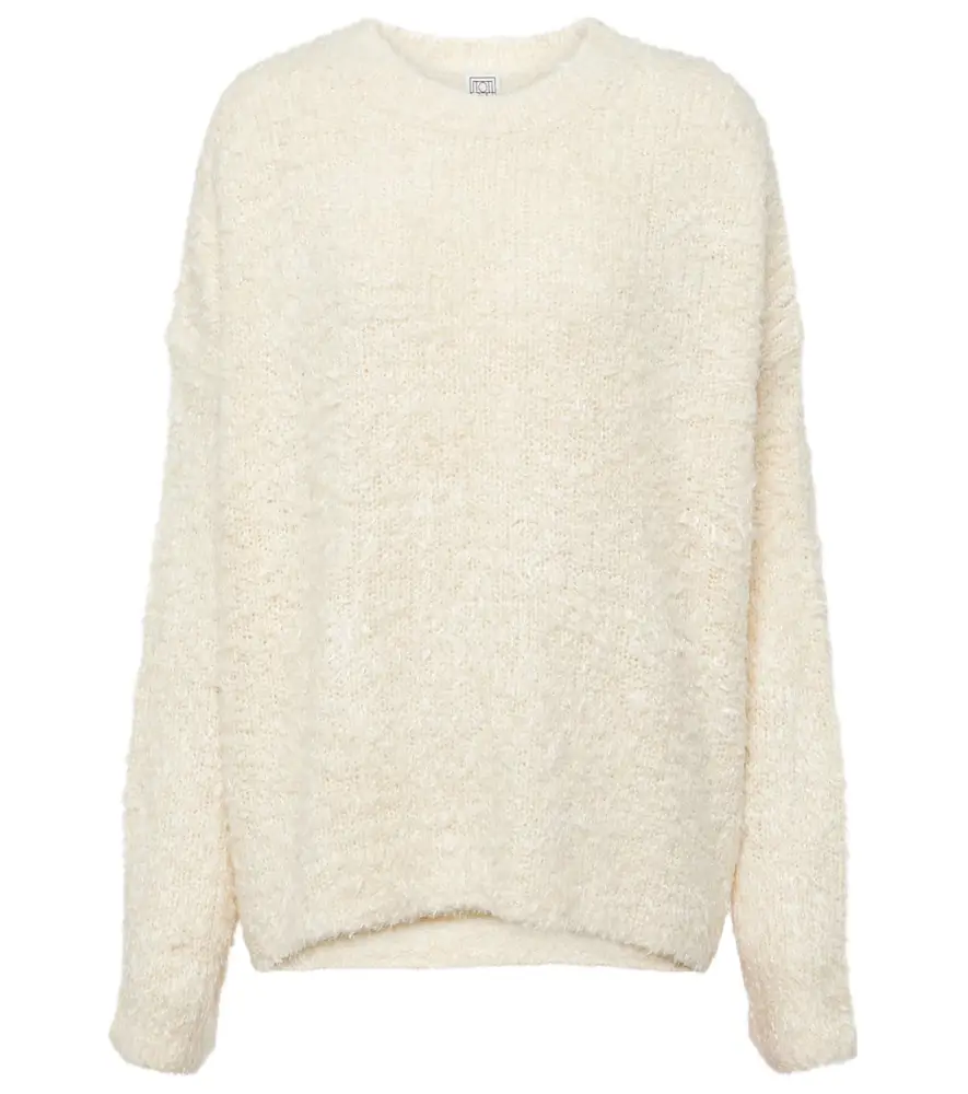 Toteme Oversized silk sweater