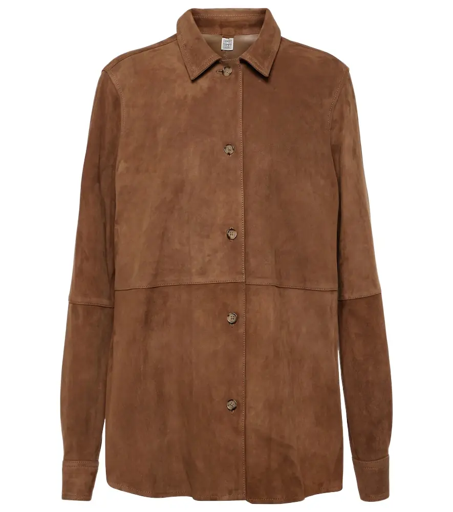 Toteme Suede shirt