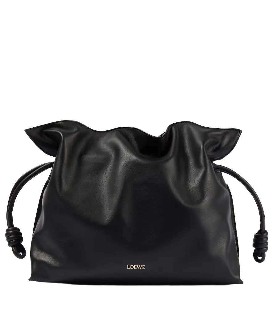 Loewe Flamenco Large leather clutch