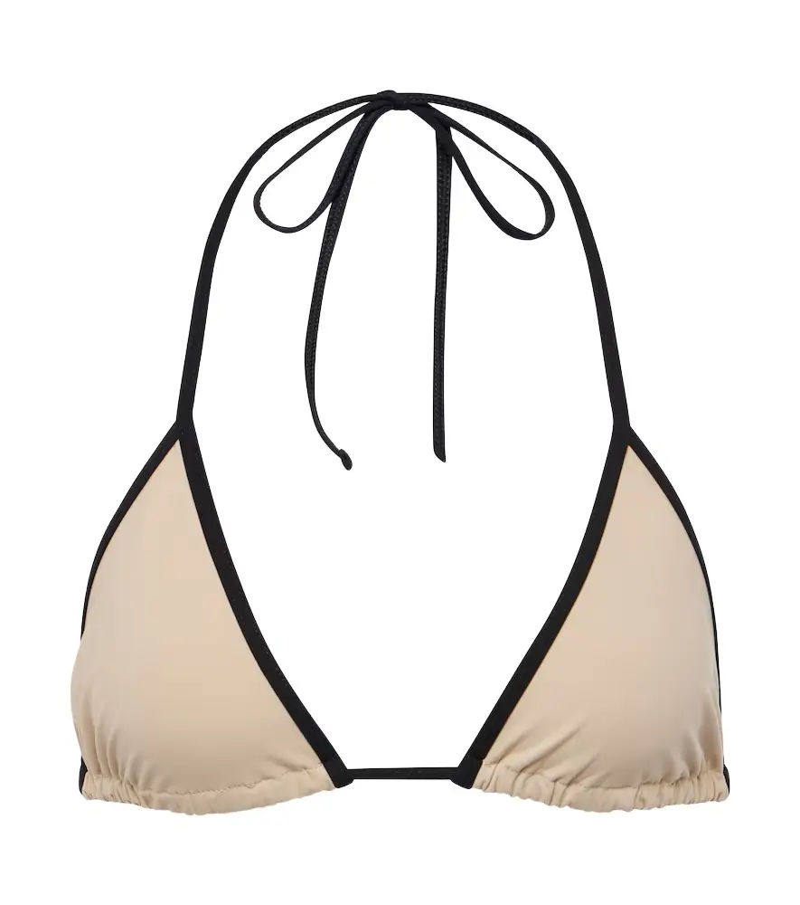 Toteme Halterneck bikini top