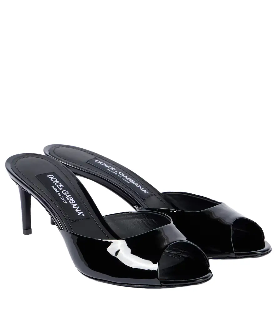 Dolce & Gabbana Patent leather sandals