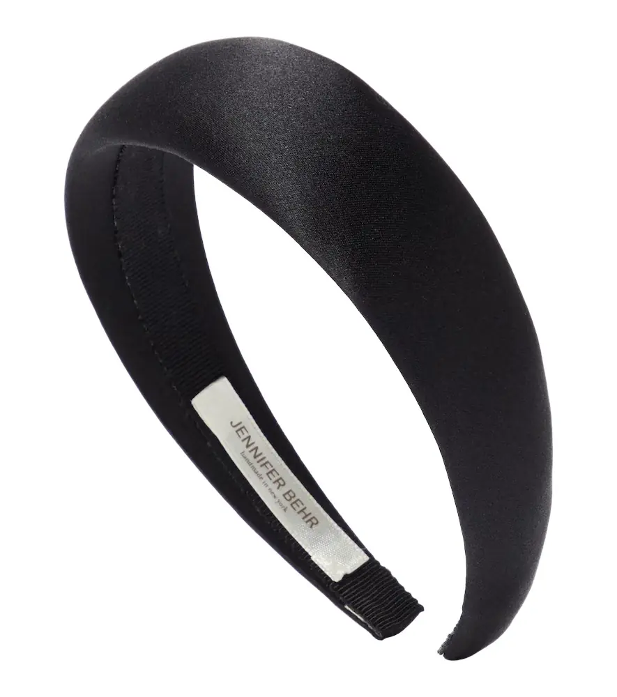 Jennifer Behr Kate silk-blend headband