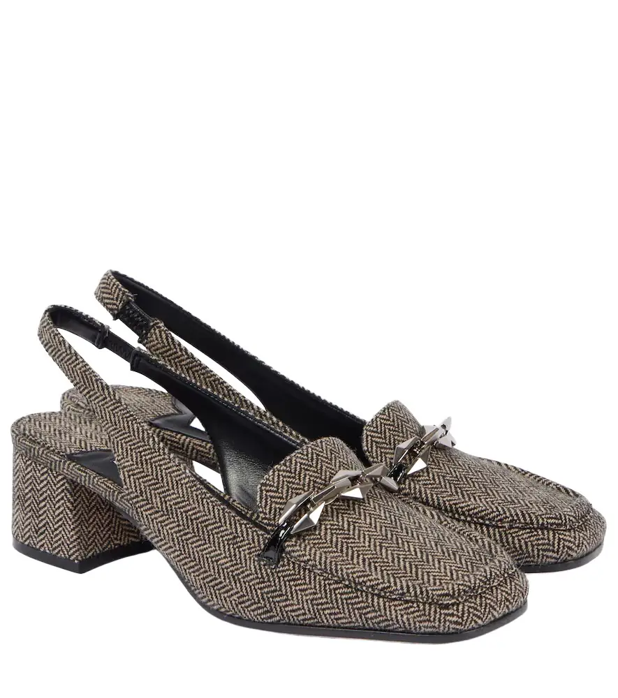Jimmy Choo Diamond Tilda 45 slingback pumps - Women's Shoes