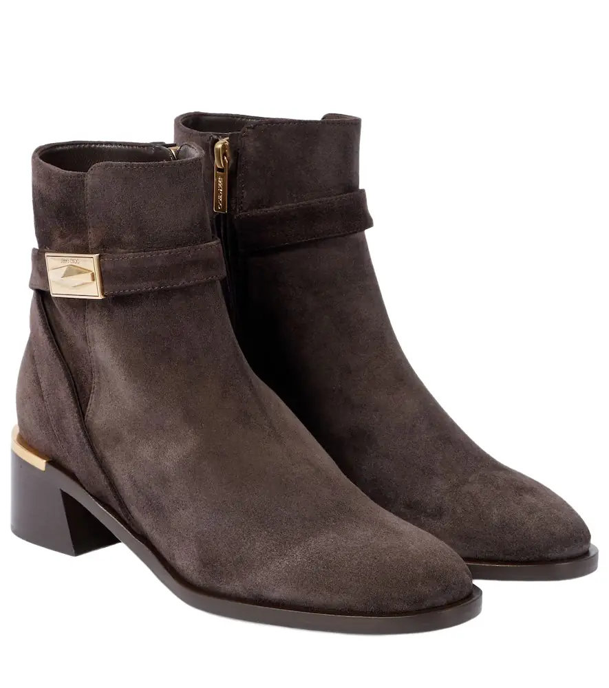 Jimmy Choo Diantha 45 suede ankle boots - Women's Shoes