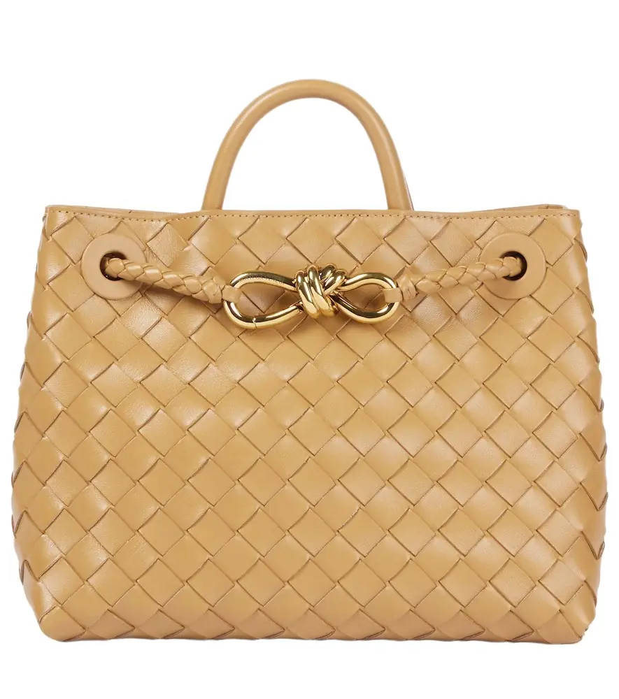 Bottega Veneta Andiamo Small Intrecciato leather tote bag