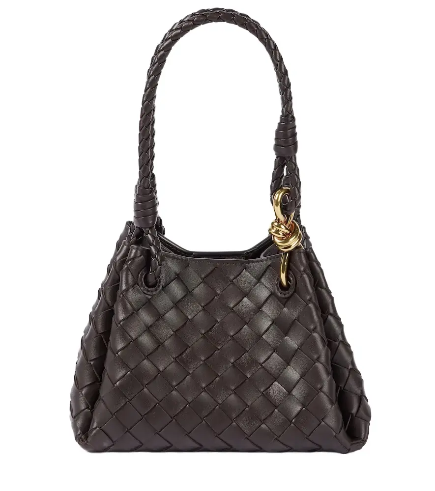Bottega Veneta Parachute Small Intrecciato leather shoulder bag