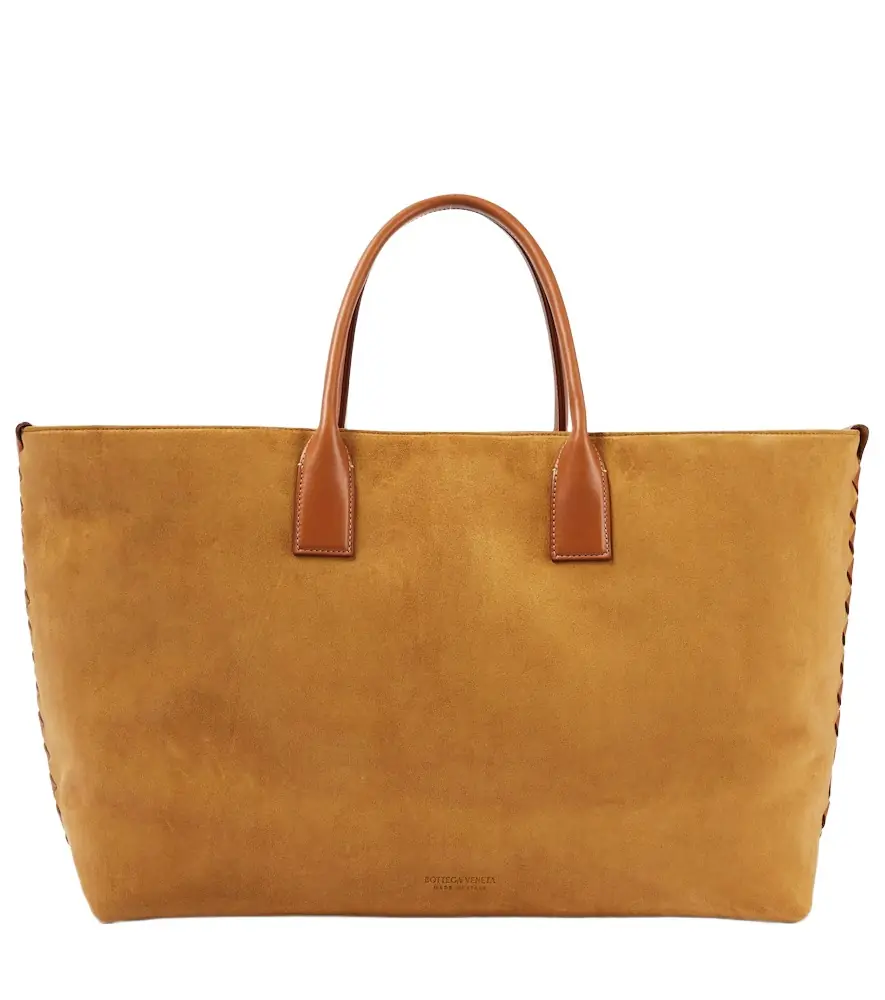 Bottega Veneta Cabat Large suede tote bag