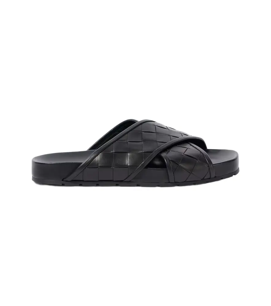 Bottega Veneta Tarik Intrecciato leather sandals