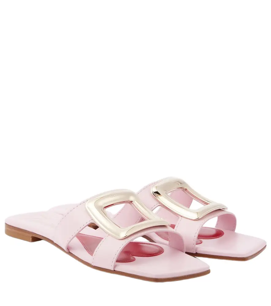 Roger Vivier Viv' By The Sea leather sandals