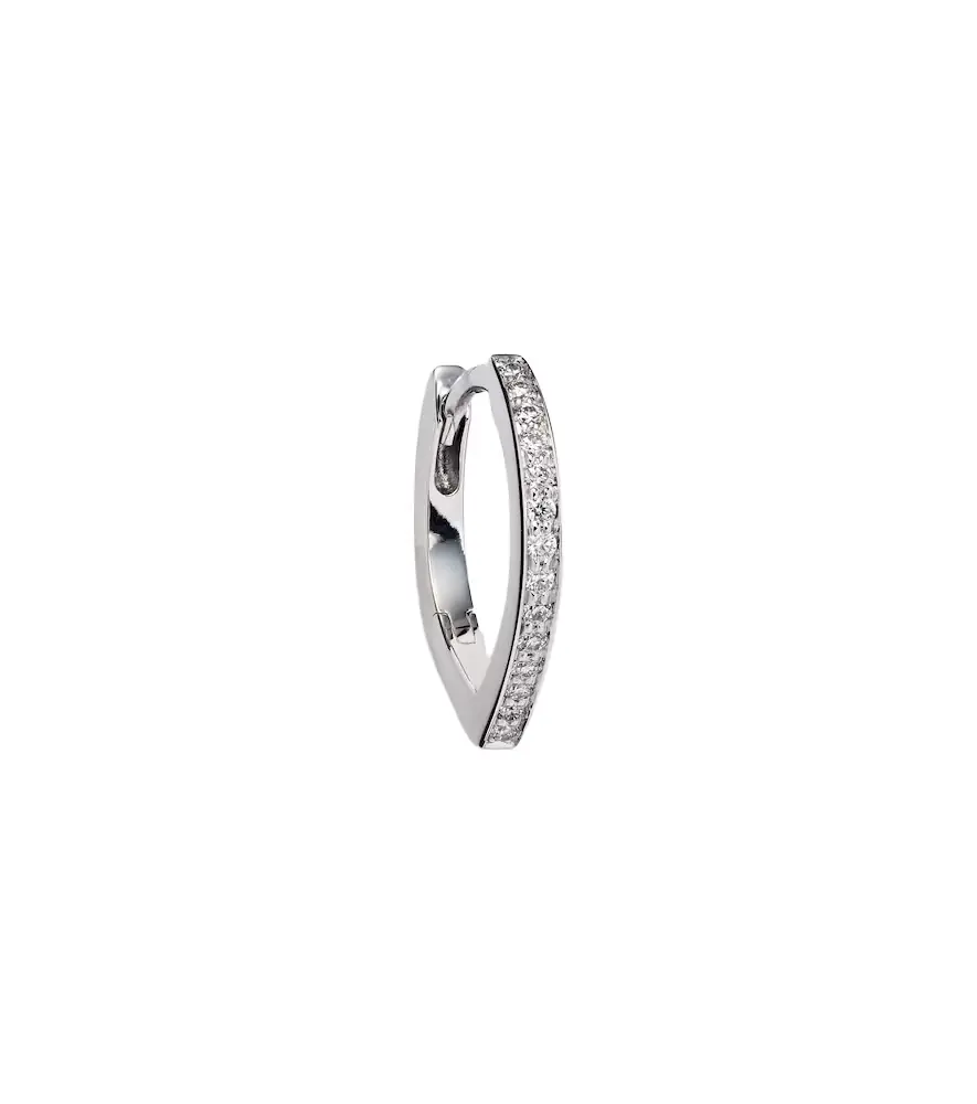 Repossi Antifer 18kt white gold earring with diamonds