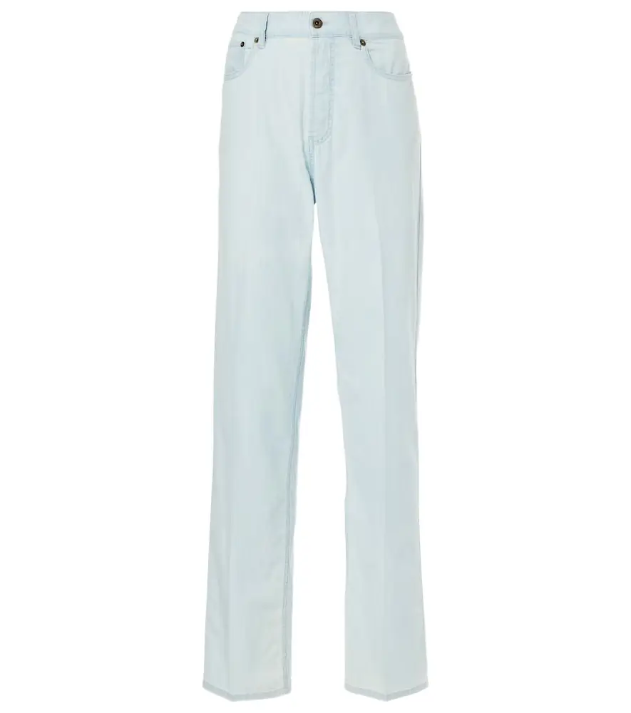 Miu Miu Low-rise straight jeans
