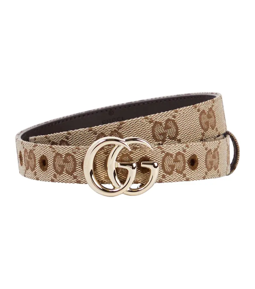 Gucci GG Marmont canvas belt