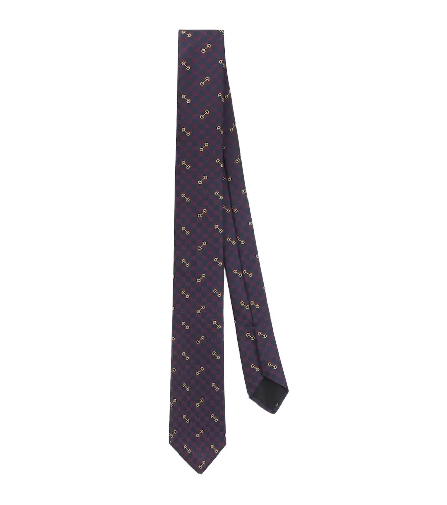 Gucci GG silk jacquard tie