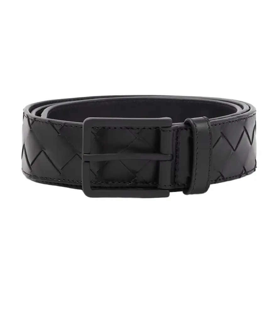 Bottega Veneta Intrecciato leather belt