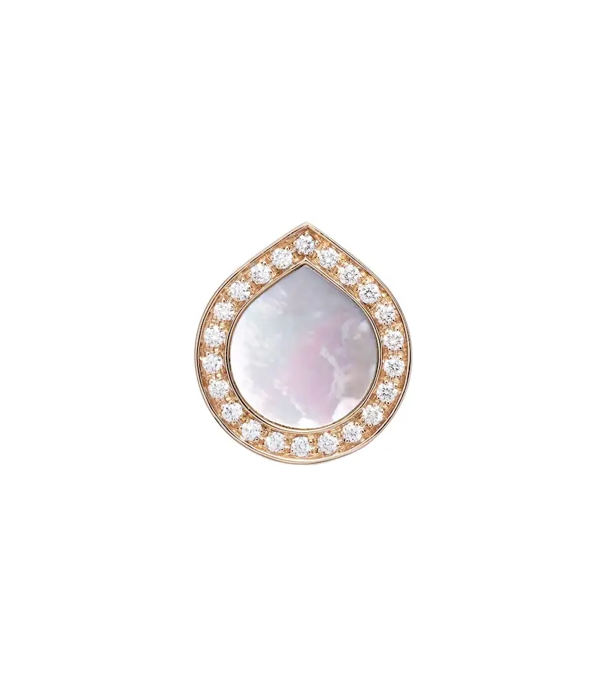 Repossi Antifer 18kt rose gold single earring with gemstones