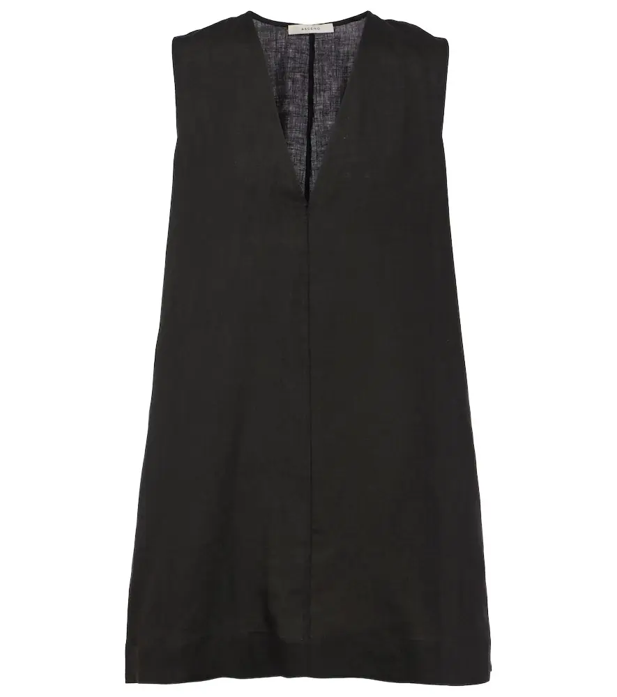 Asceno Derya linen minidress