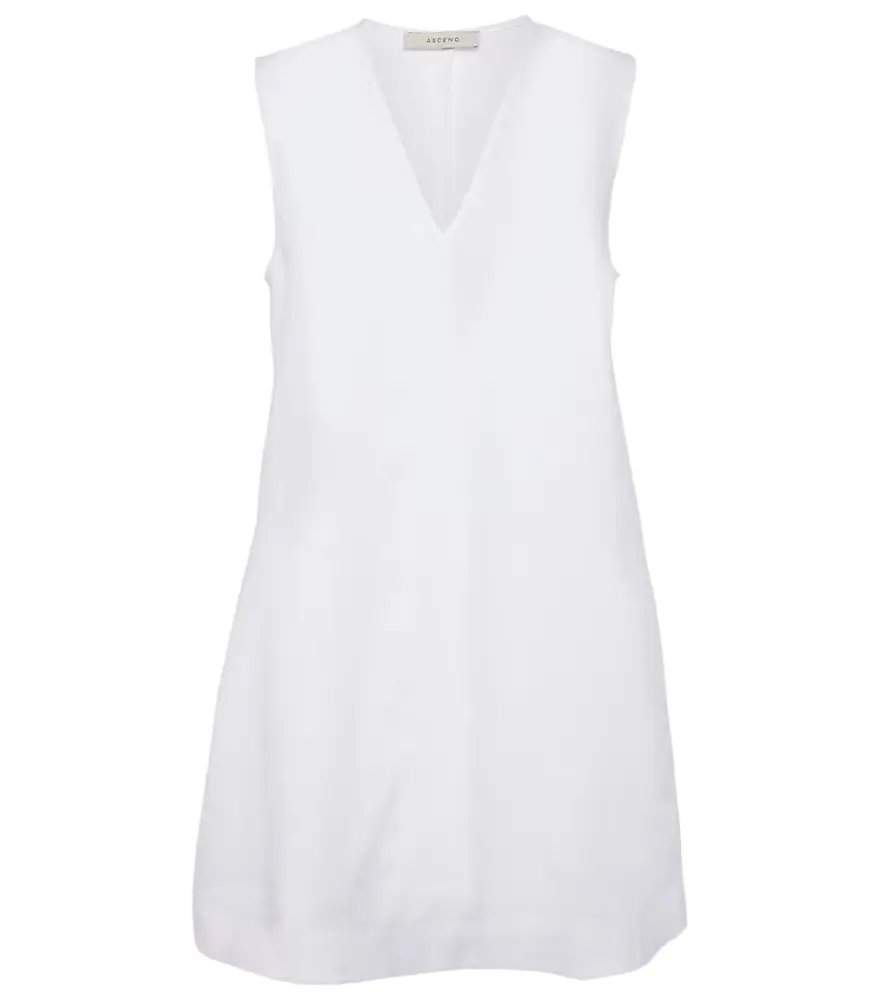 Asceno Derya linen minidress