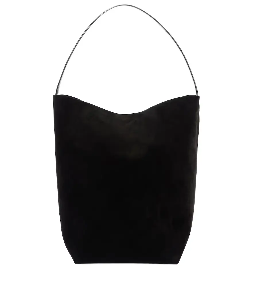 The Row N/S Park Large suede tote bag
