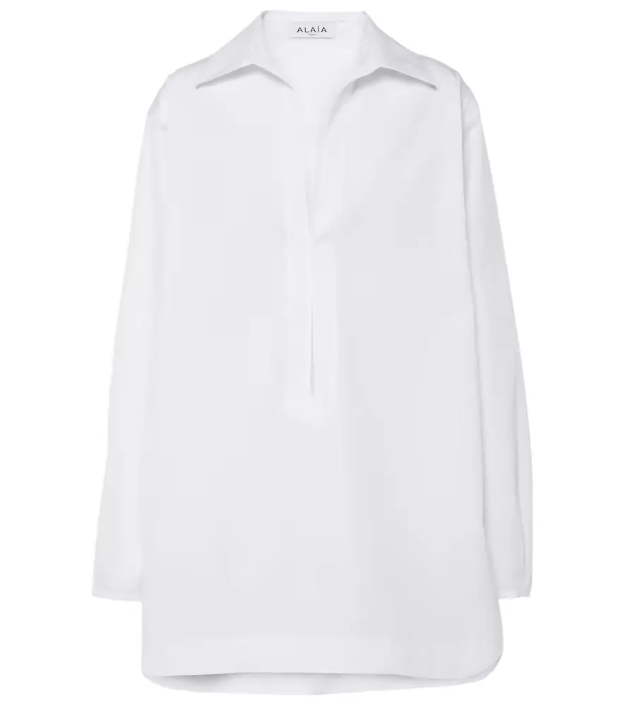 Alaia Alaïa Cotton poplin minidress