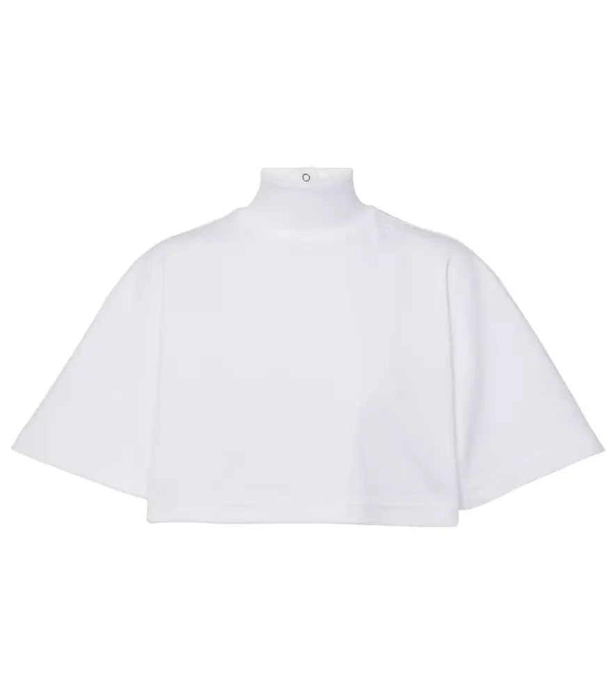 Alaia Alaïa Cotton turtleneck top