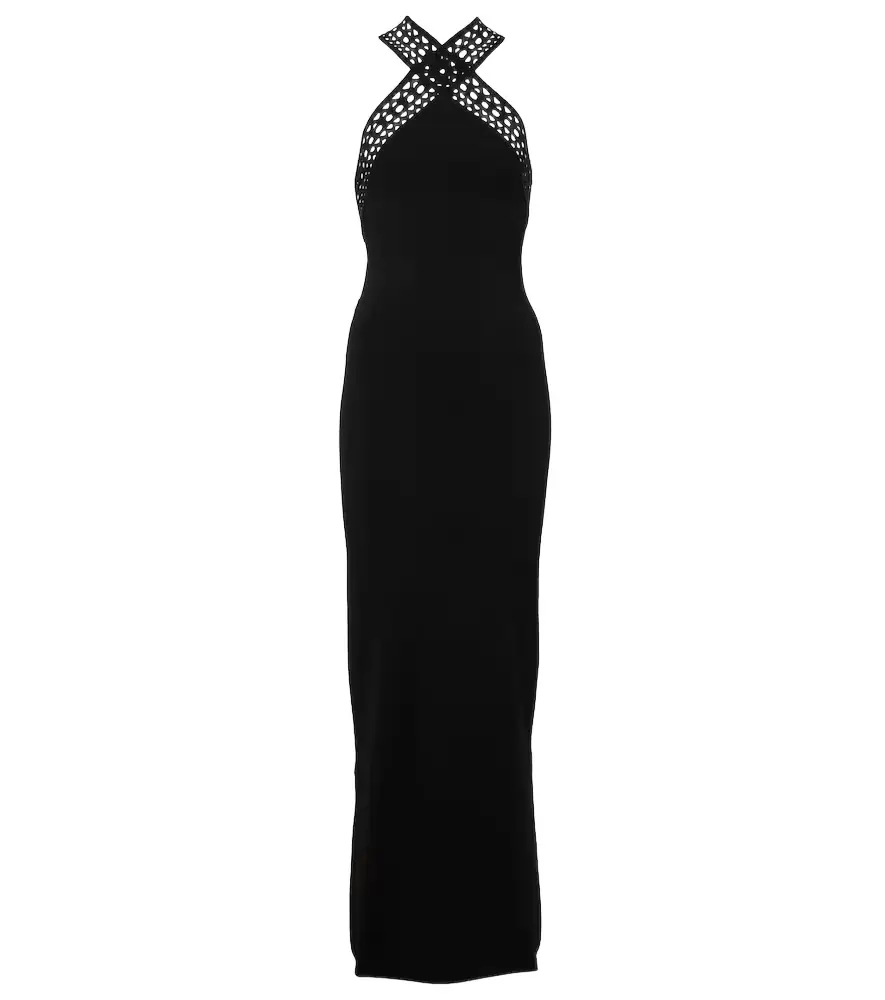 Alaia Alaïa Vienne halterneck gown
