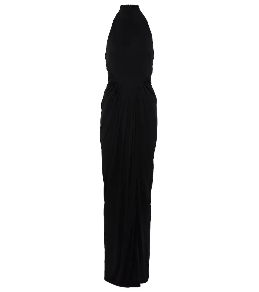 Alaia Alaïa Halterneck draped gown
