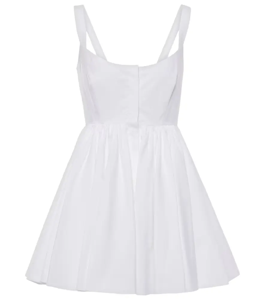 Alaia Alaïa Cotton poplin skater dress