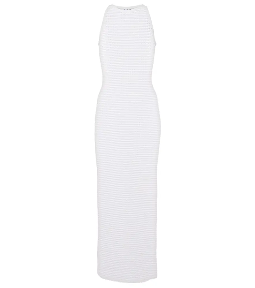 Alaia Alaïa Crochet maxi dress