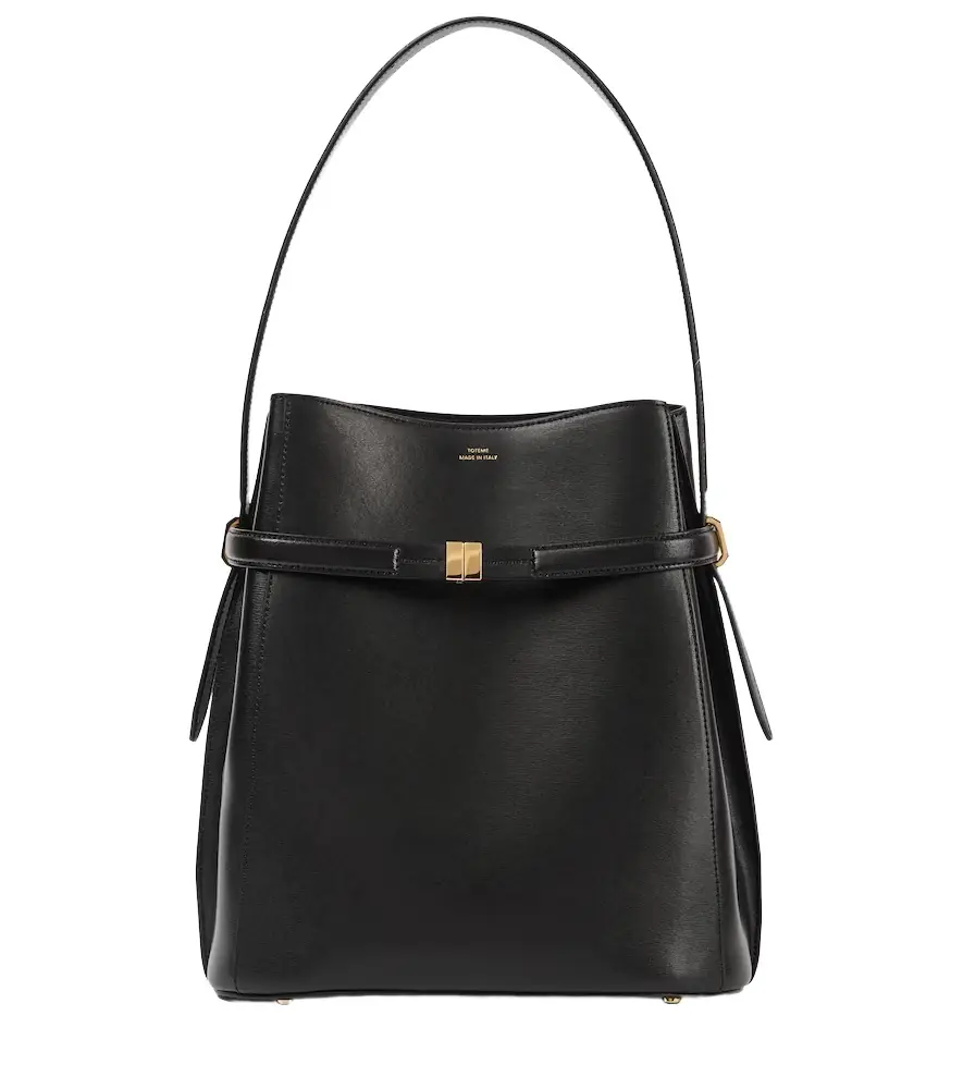 Toteme Leather bucket bag
