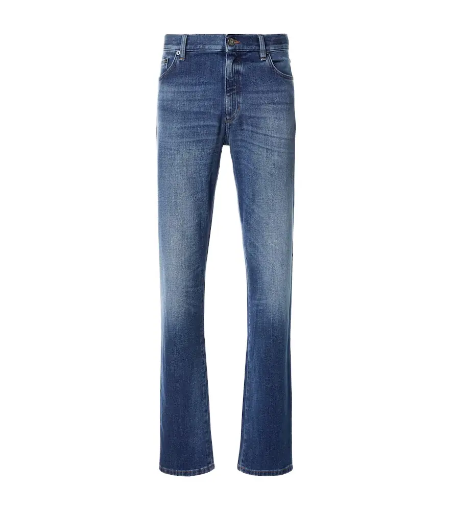 Zegna Mid-rise skinny jeans