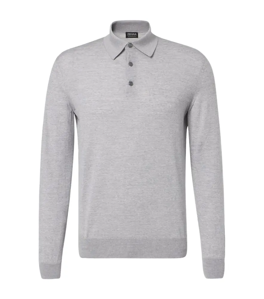 Zegna Wool polo shirt