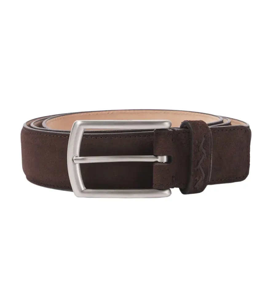 Zegna Suede belt
